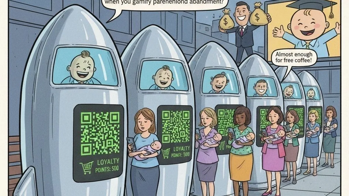 Baby Drop Pods Now Offer QR Codes and Loyalty Points
