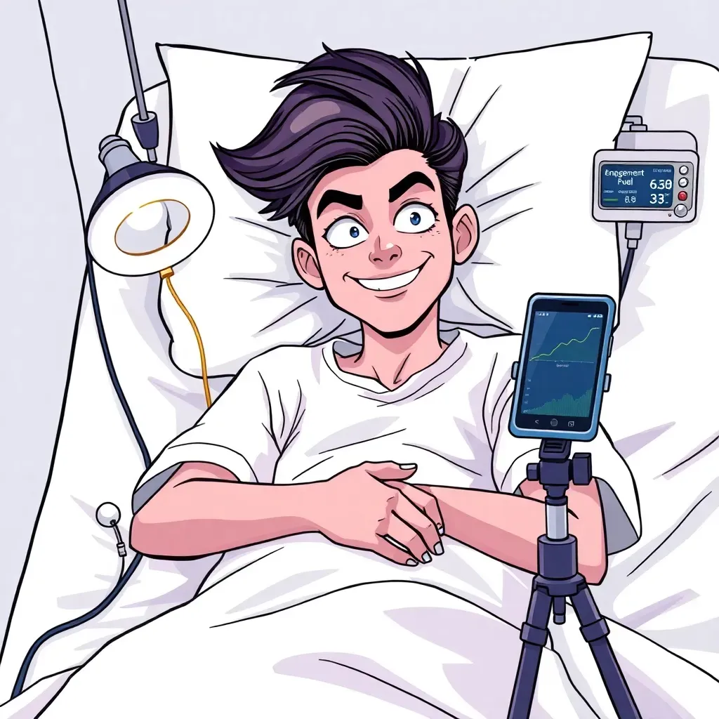 Celebrity Confirms 21-Day Hospital Stay Was 'Invaluable Personal Branding Workshop'