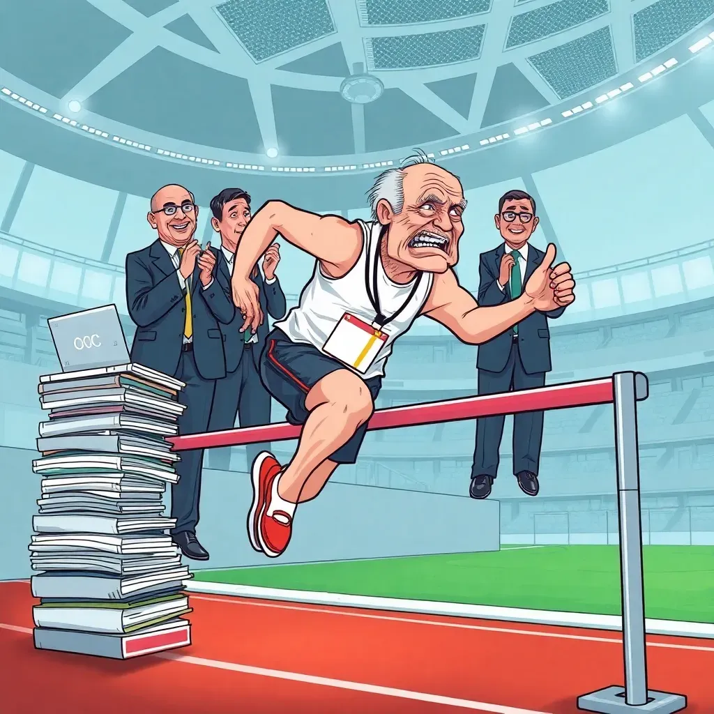 Oldest US Olympian's Full-Time Job Hailed as "Innovative Self-Sponsorship Model" by IOC
