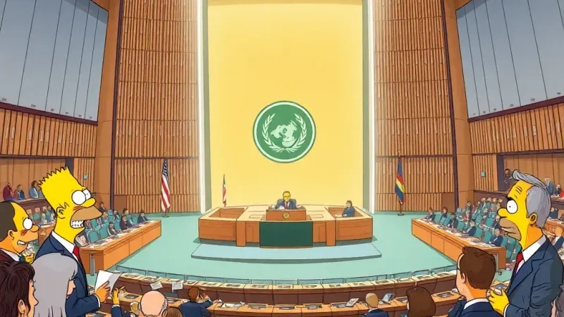 UN Convenes Emergency Session to Confirm 1997 'Simpsons' Episode as Global Power Arbiter
