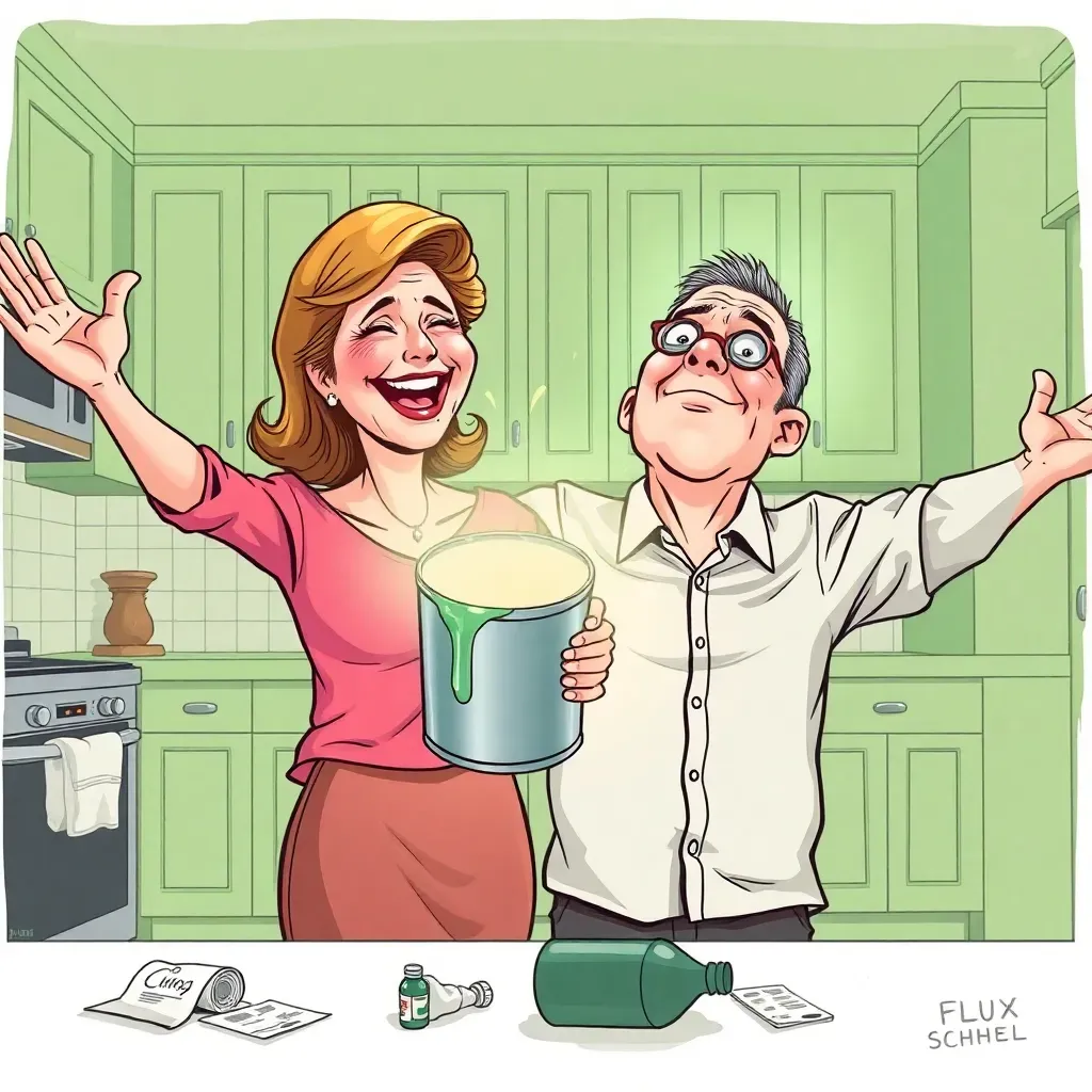 Local Couple Claims 'Deep, Soul-Level Healing' After Painting Kitchen Cabinets a Different Color