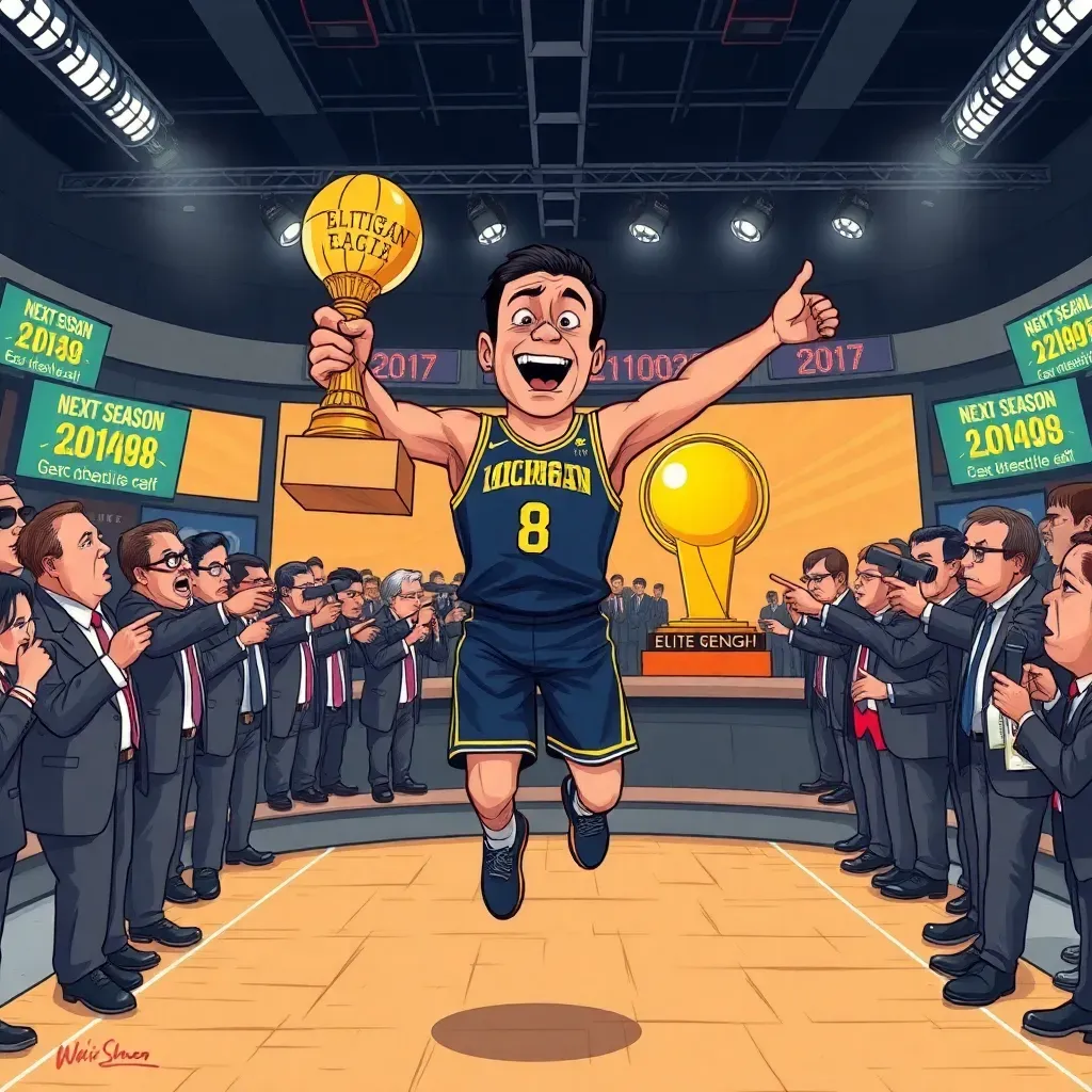 Michigan's Elite Eight Win Instantly Devalued as Sports Media Pivots to 'Who's Next?'