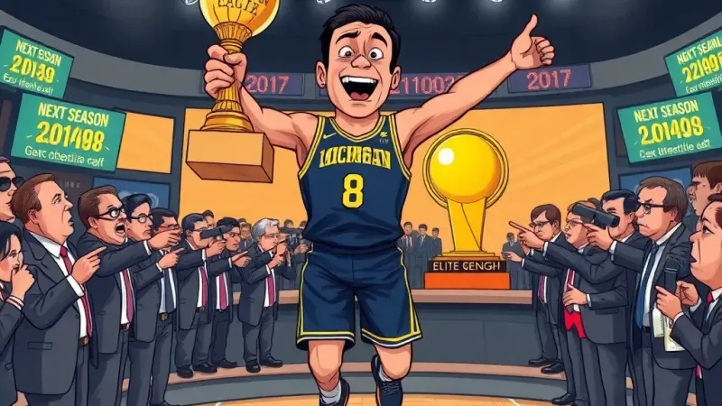 Michigan's Elite Eight Win Instantly Devalued as Sports Media Pivots to 'Who's Next?'