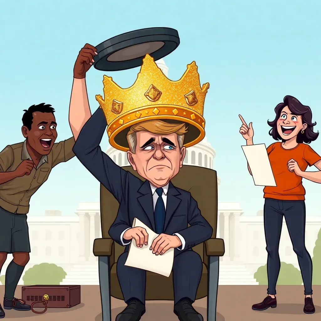 Activists Secure Nationwide Consensus: U.S. President Not Actually a King