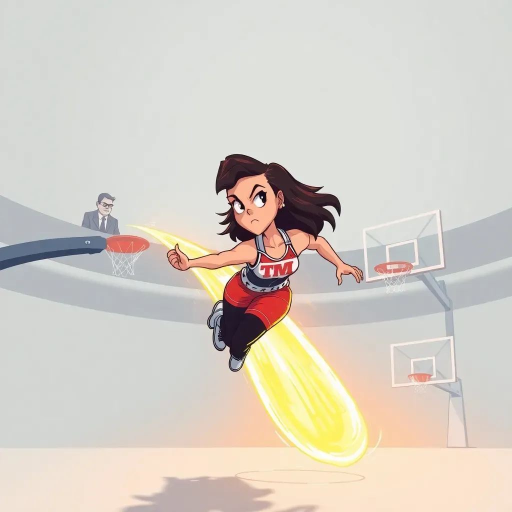 Star Athlete's Identity Legally Registered as 'Championship Trajectory' Ahead of Elite Eight