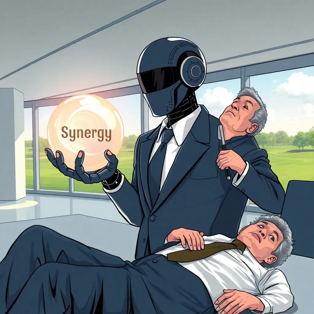 Outgoing CEOs Cite AI’s Superior Ability to Generate 'Synergy' as Reason for Departure