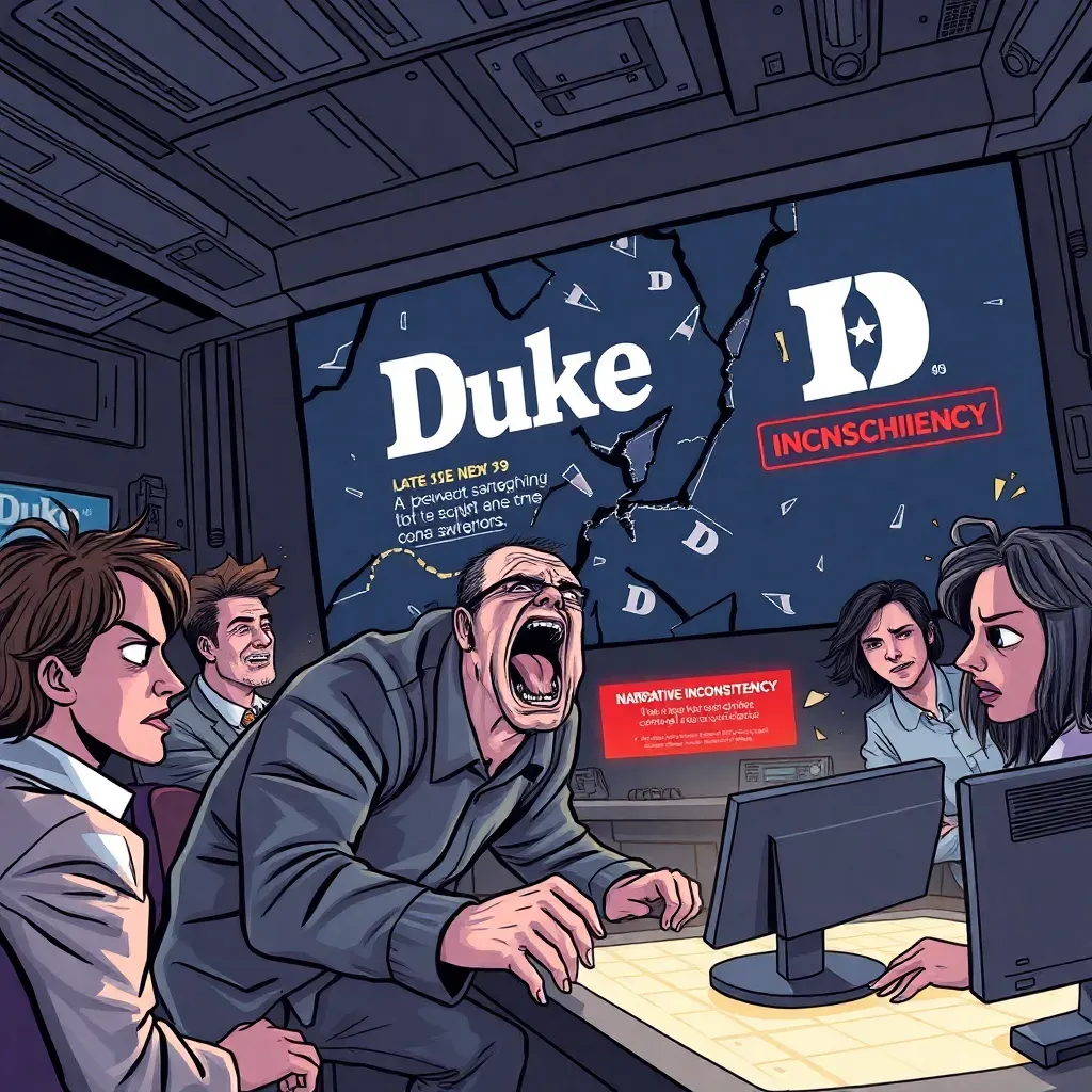 Nation's Narrative Stability Shaken After Duke's Loss Deviates from Established Arc