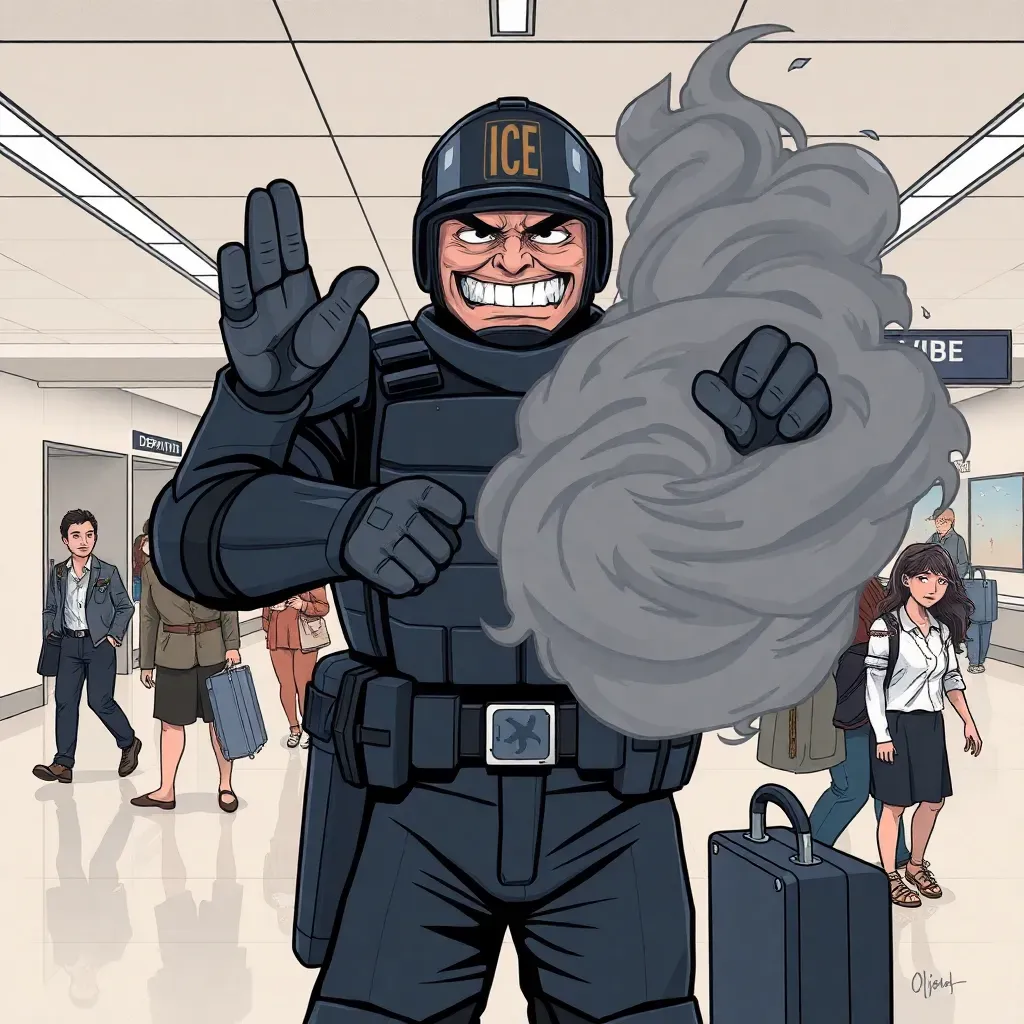 ICE Officers to Remain at Airports Indefinitely to 'Enhance Existing Vibe'