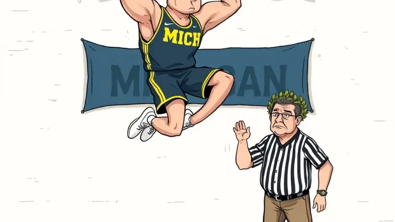 Nation Wonders if Michigan’s Landslide Victory Still Qualifies as Competitive Sport