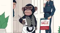 Diapered Primate Attempts Unauthorized Open House Tour in Michigan