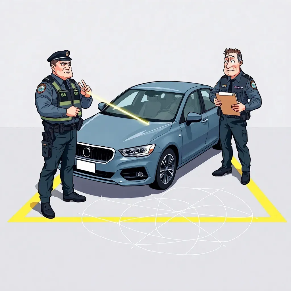 Counter-Terror Police Keep Open Mind Regarding Driver's Ambiguous Parking Job