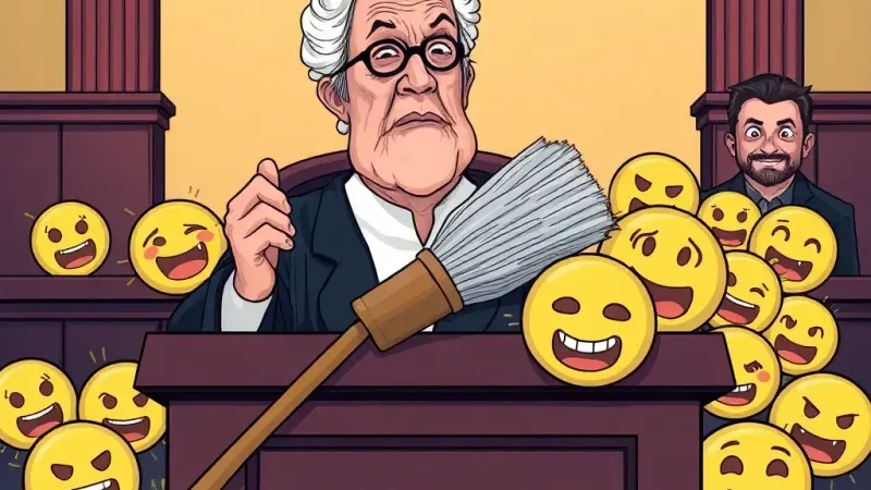 Judge Denies Emoji Bias, Reassigns Musk Cases to Uphold Digital Impartiality Protocols
