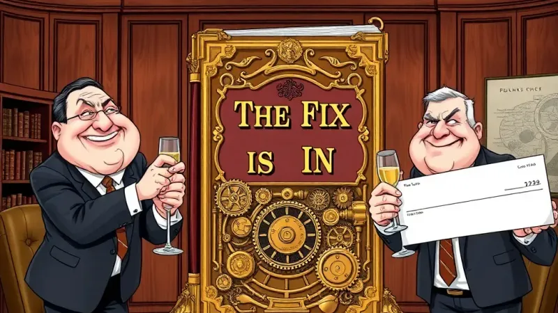 Book Deal for "the Fix Is In" Hailed as Proof the Fix Is, in Fact, In