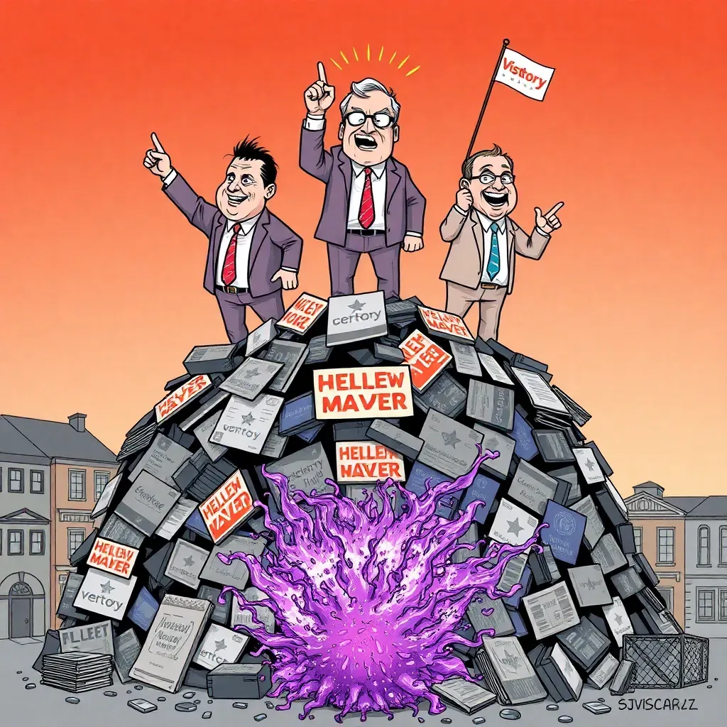 Local Candidates Declare Victory over National Divisiveness by Simply Running for Office