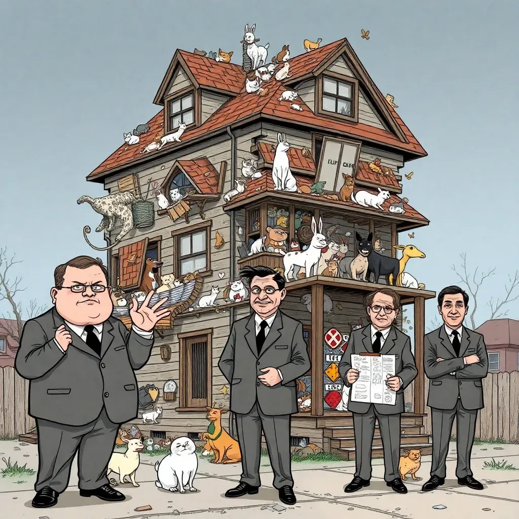 Scranton Home with 300+ Animals Reclassified as 'Distributed Bio-Habitat'