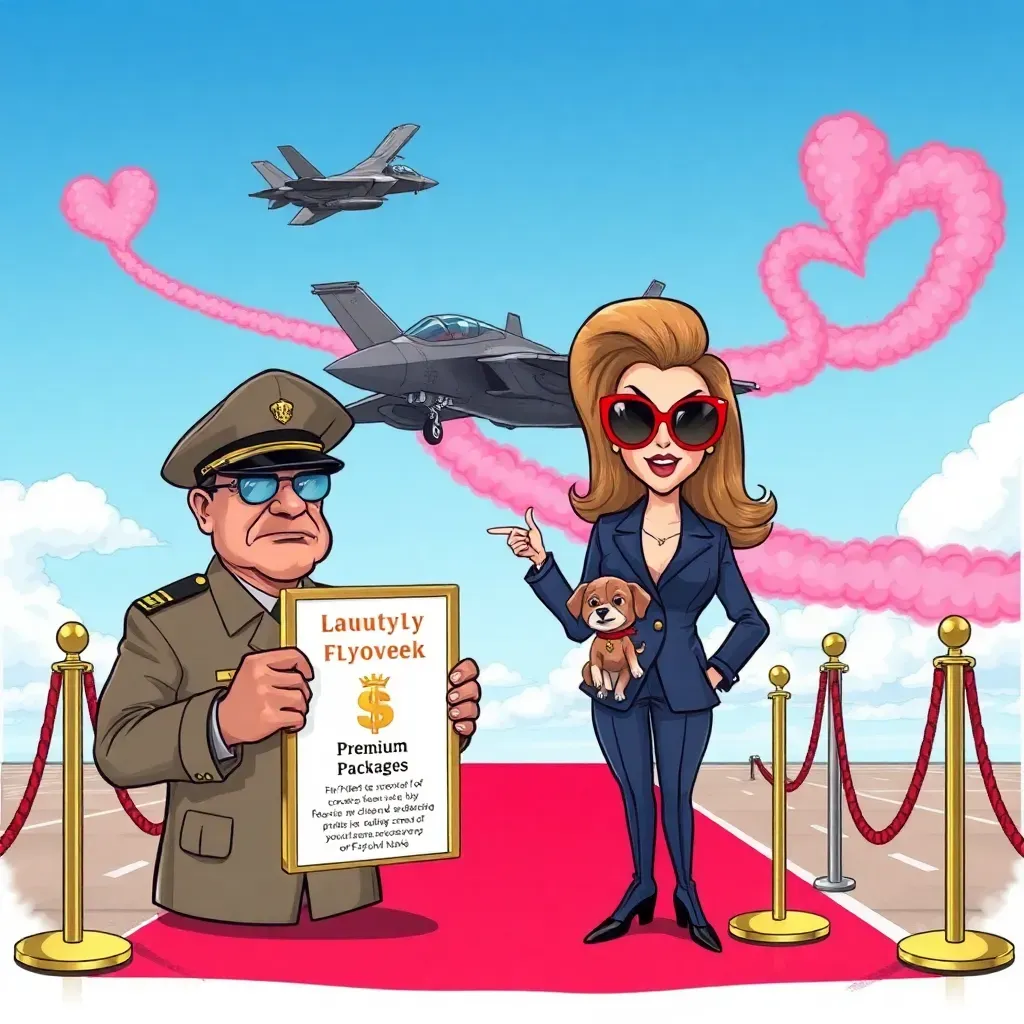 Army Exploring Commercial Market for Celebrity-Requested Tactical Flyovers
