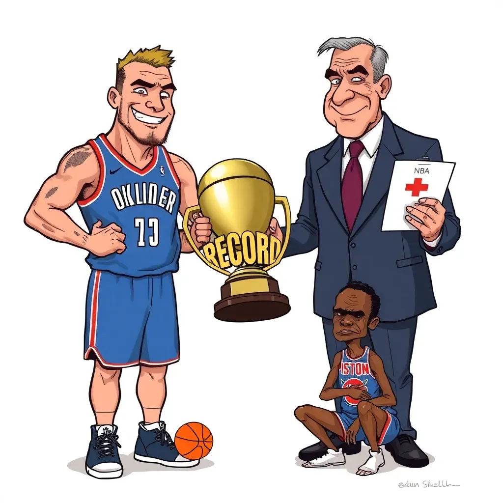 Thunder Pursuit of Franchise Record against Pistons Officially Sanctioned as Humanitarian Aid