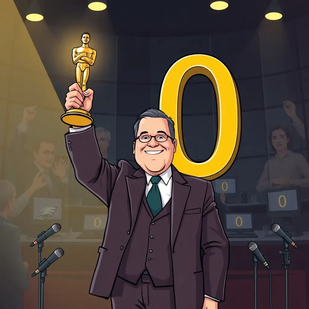 Eagles GM Delivers "No Comment" Script with Oscar-Worthy Conviction