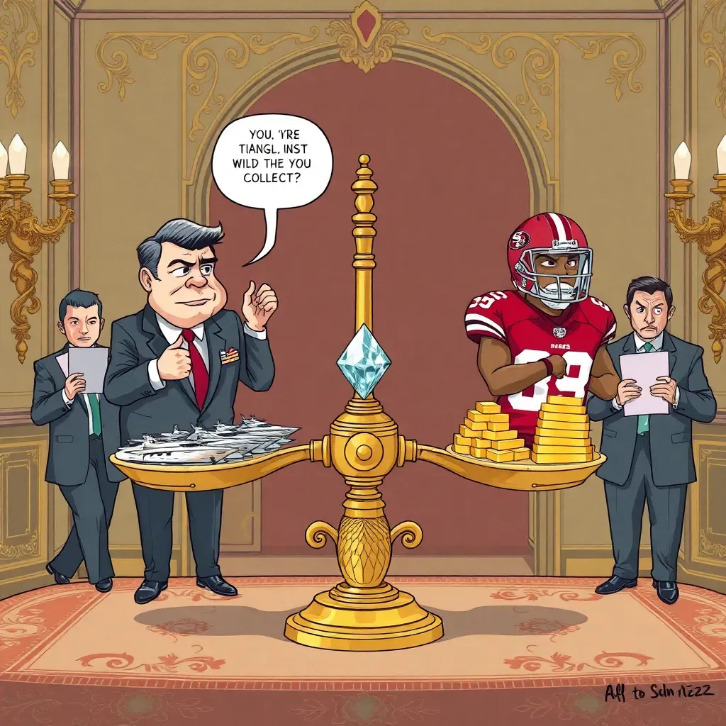 Sources Confirm 49Ers, Star Receiver Can't Agree on how Much Generational Wealth Is Enough