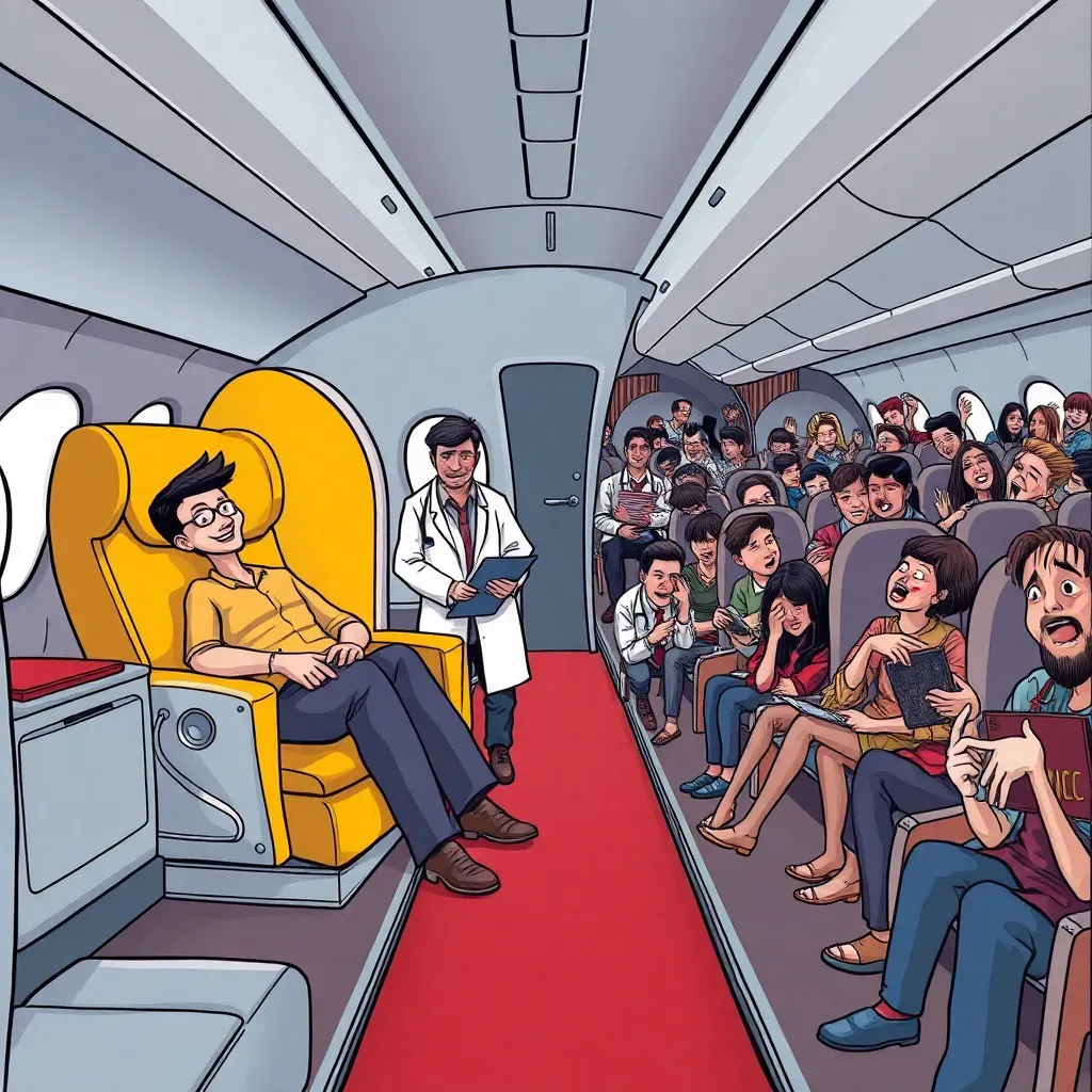 New Study Finds Significant Correlation between Wealth and Comfort during Air Travel