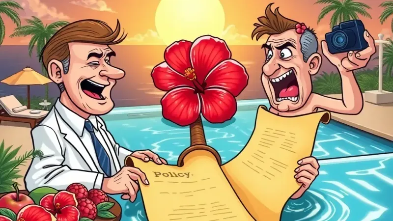 TMZ Launches 'Bipartisan Bikini Beat,' Tracking Vacationing Lawmakers' Poolside Policy