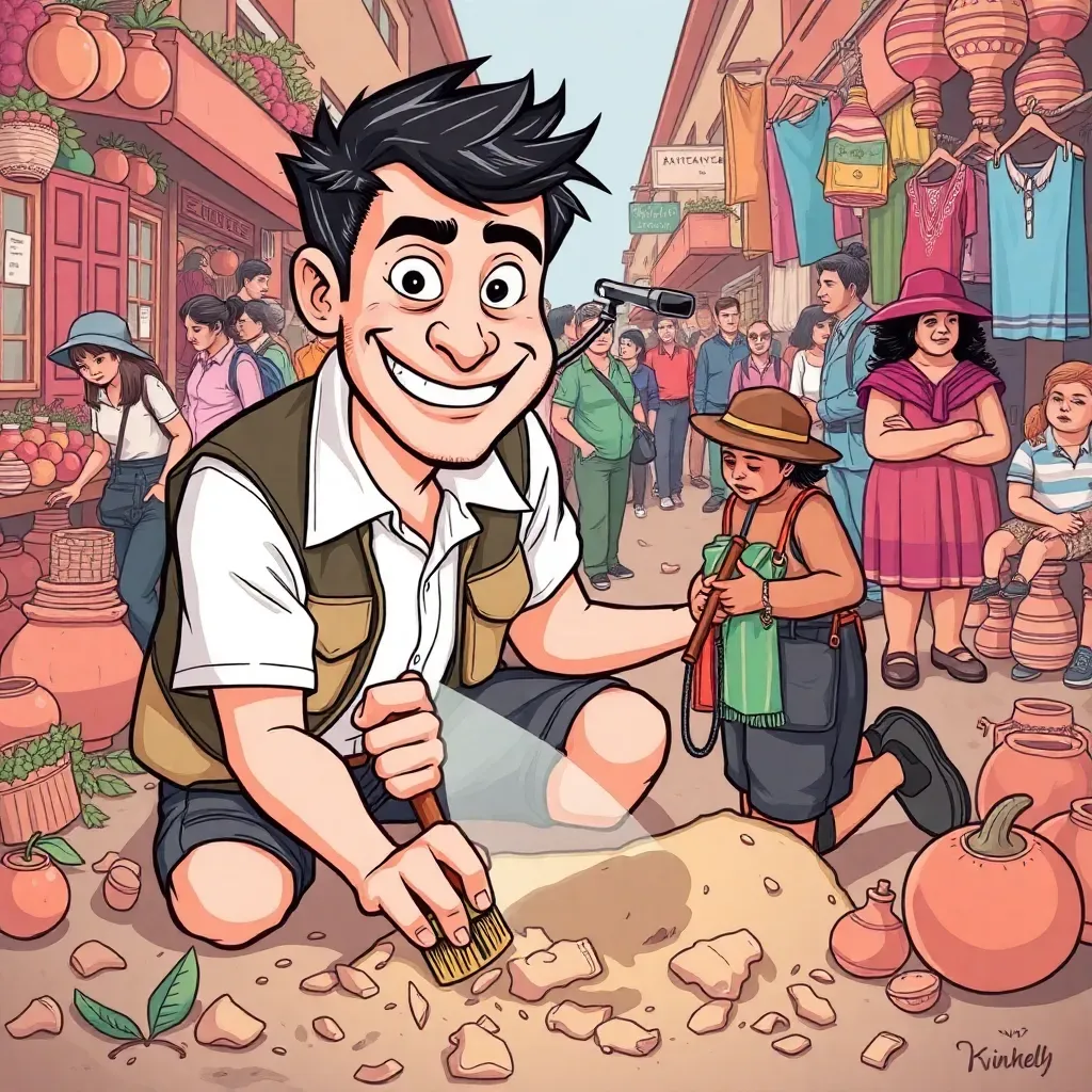 Global Commerce Student Returns from Peru with Startling Discovery: People Buy Things.