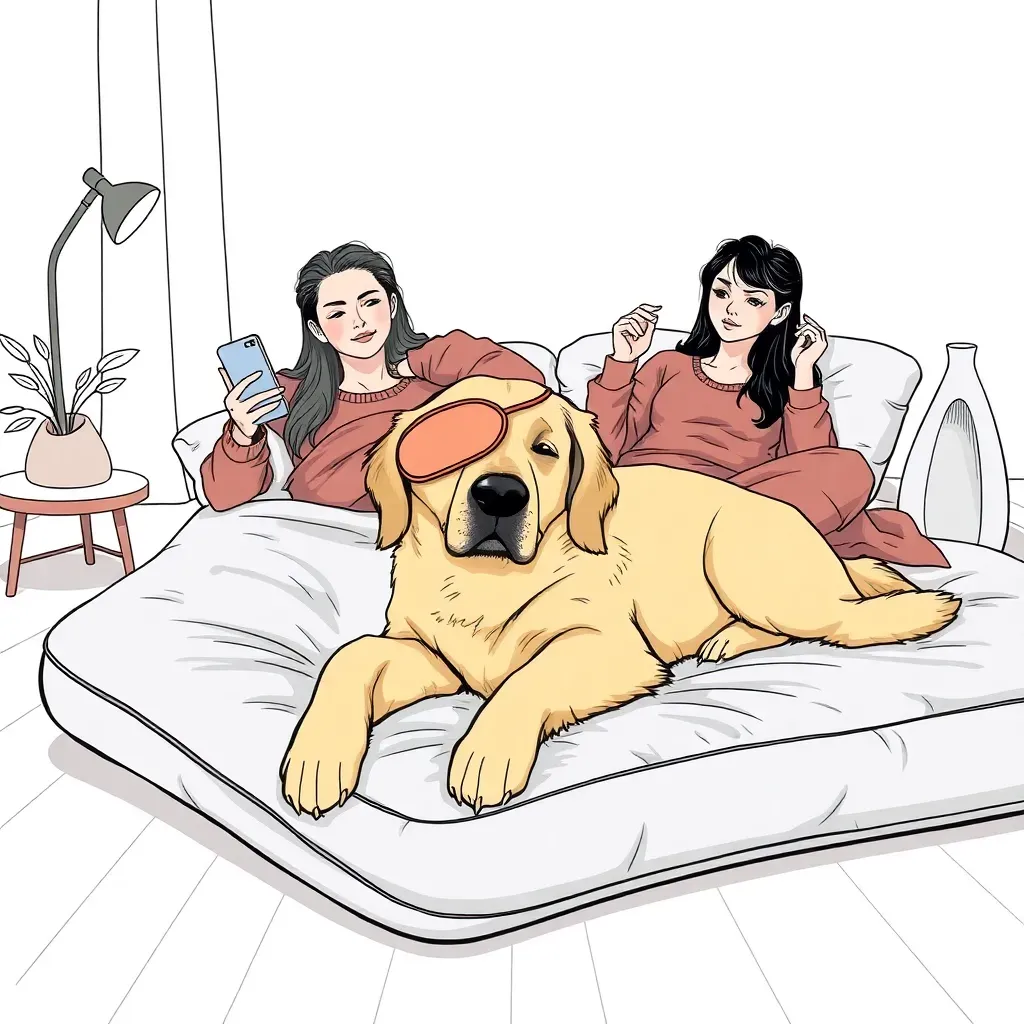 “Floor Mattress Club” for Senior Dogs Now Aspirational Lifestyle for Financially Secure Millennials