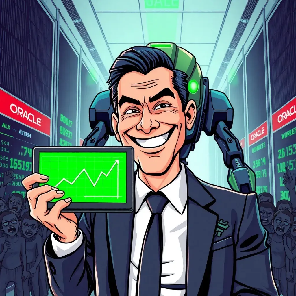 Oracle Stock Surges After New AI Algorithm Flags 98% of Human Roles as 'Optimization Opportunities'