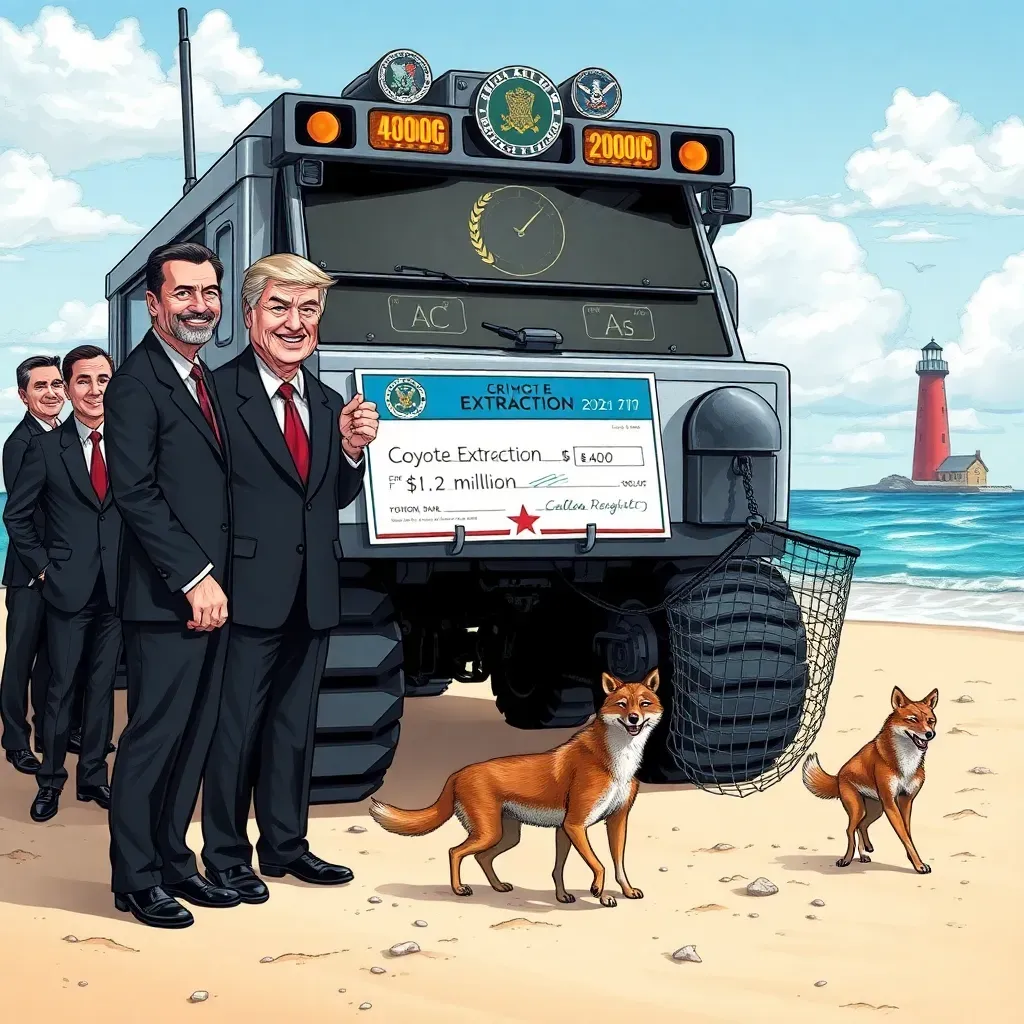 Emerald Isle Hails 'Monumental Success' After 6-Month Coyote Initiative Removes Three