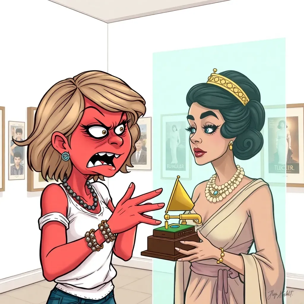 Swifties Demand Explanation for 'Elizabeth Taylor' Video Featuring Zero Taylor Swift
