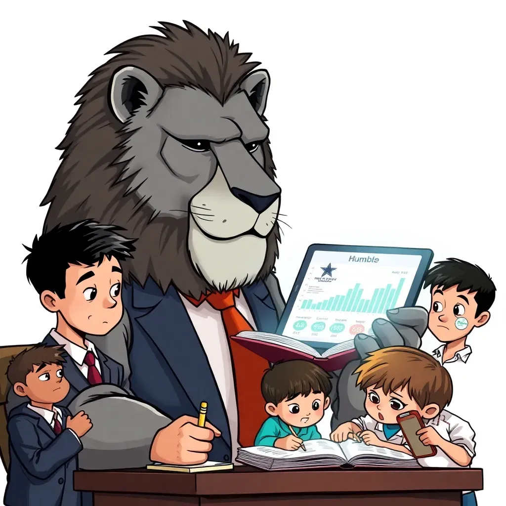 NFL Star's 'Humble Gray Lion' to Teach Kids the Optimal Market Value of Humility