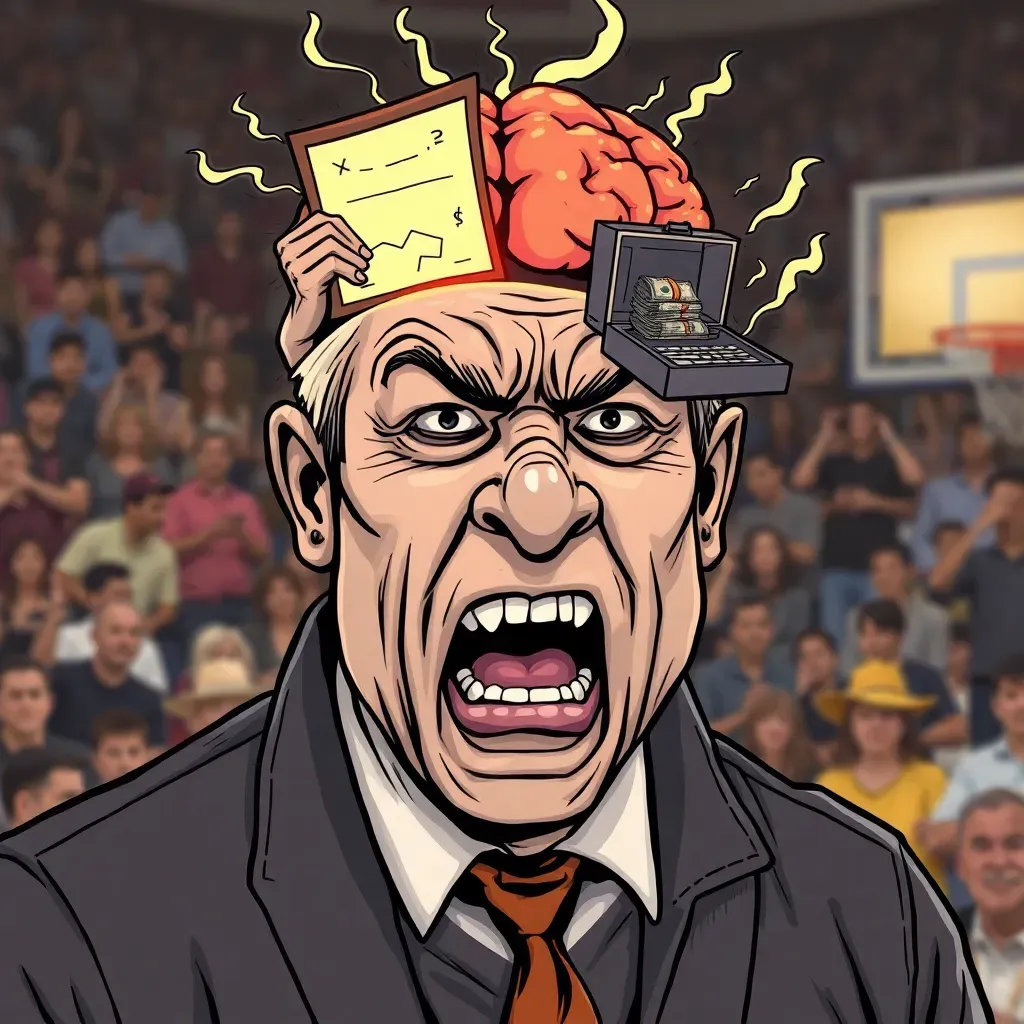 Final Four Coach Admits Inability to Process Two Thoughts Concurrently