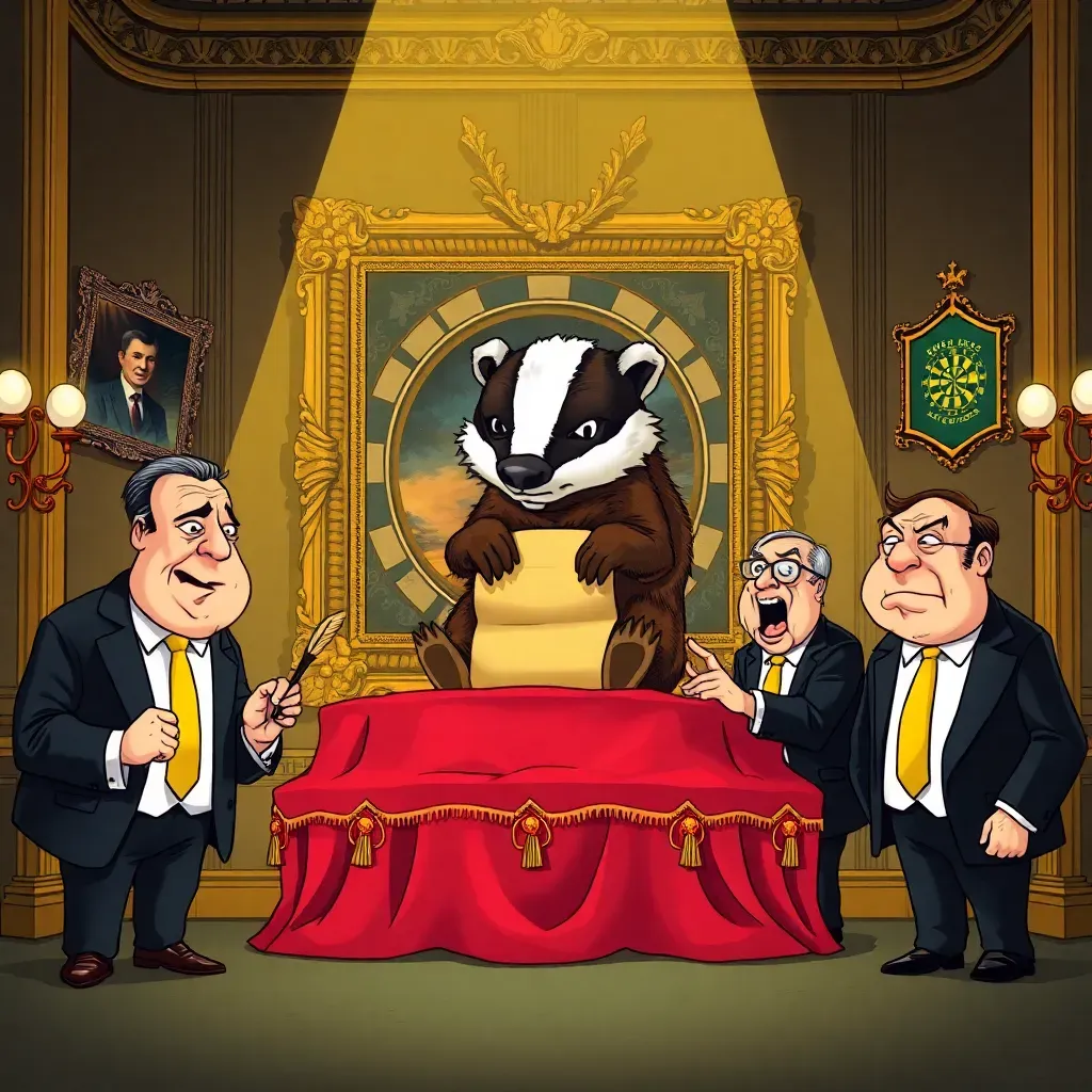 Local Pub's 'Historic' Toy Badger Designated National Cultural Heritage Asset