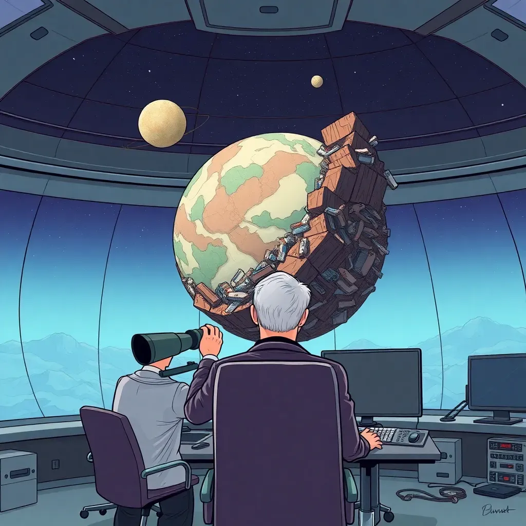 Astronomers Baffled by Exoplanet’s Inexplicable ‘Corporate Waste-to-Mass’ Ratio