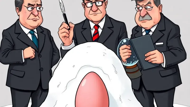 Officials Discover Snow in Spring, Easter Canceled!
