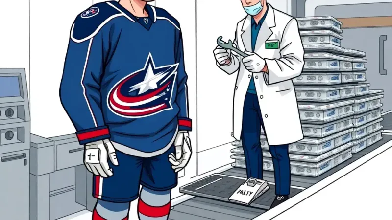 Blue Jackets Issue Recall for Defenseman's Faulty Shoulder