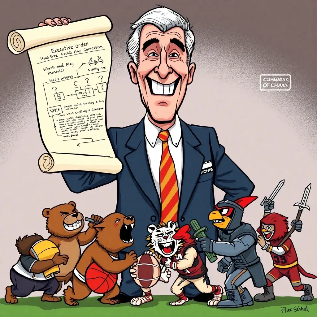 Former President Issues Executive Order to Stabilize College Sports Market
