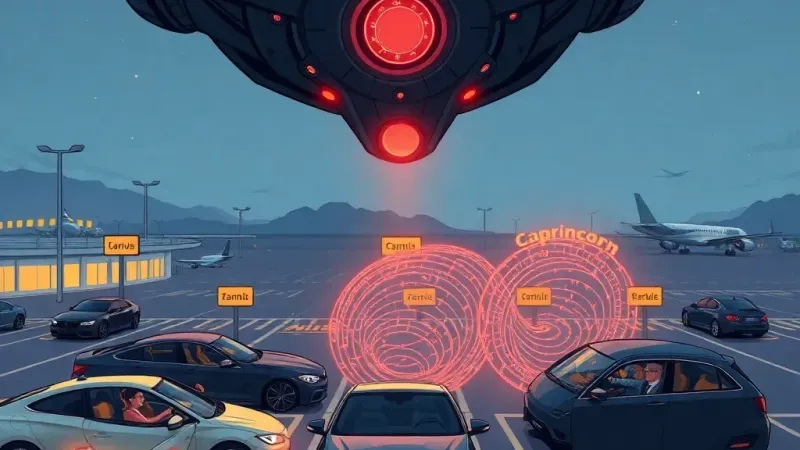 El Paso Airport AI: Geminis Circled by Cosmic Parking!