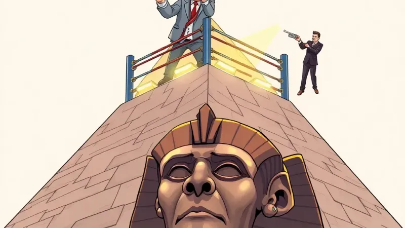 Pyramids Host WBO Fight for Peak Instagramability!