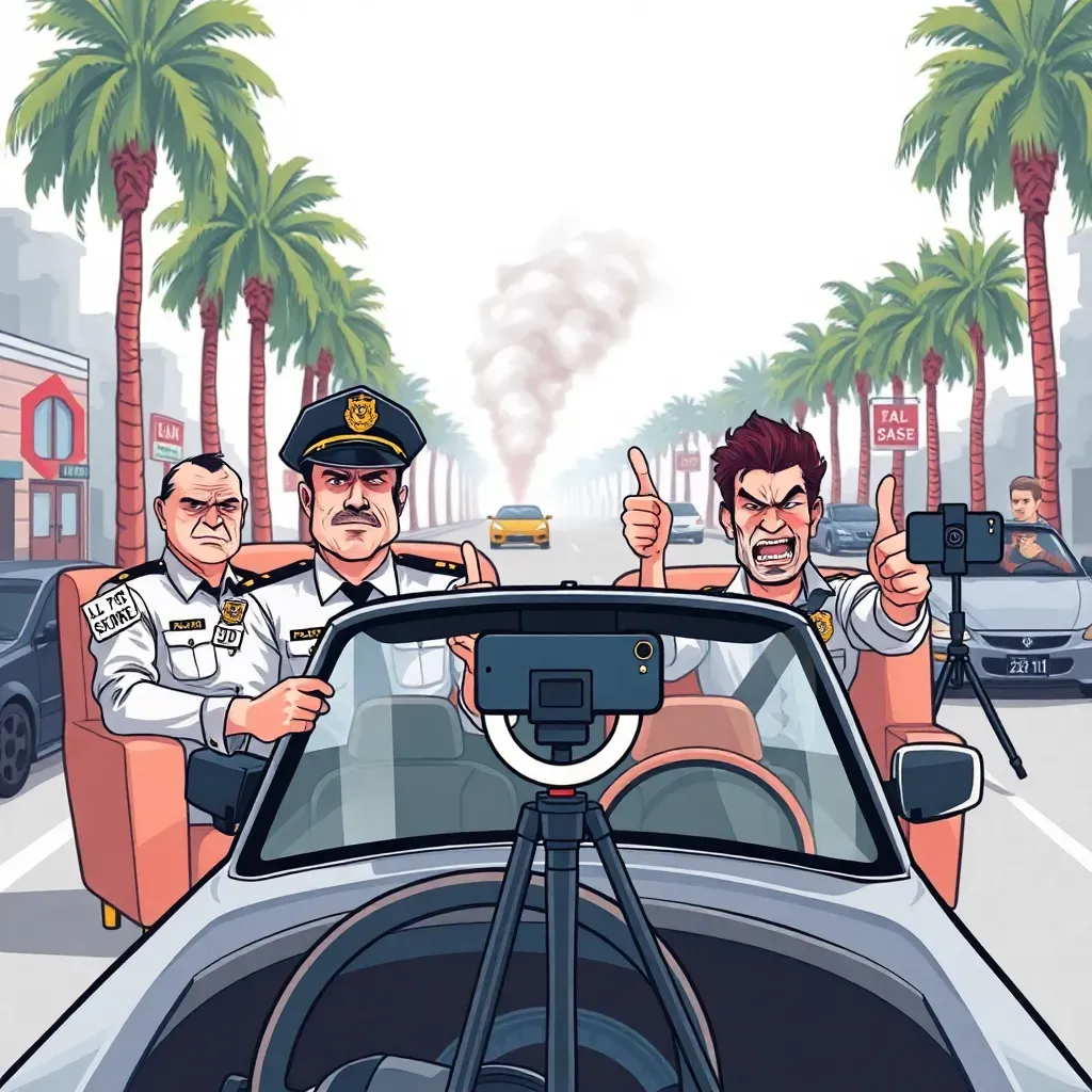 LAPD: Only Influencer-Captured Road Rage Now Considered 'Incident'