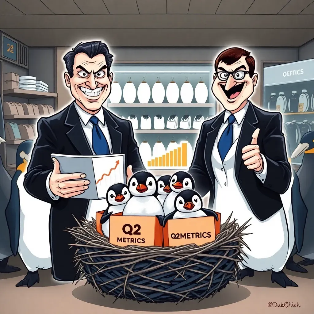 New Penguin Chicks Arrive Just in Time to Salvage Zoo's Q2 Metrics