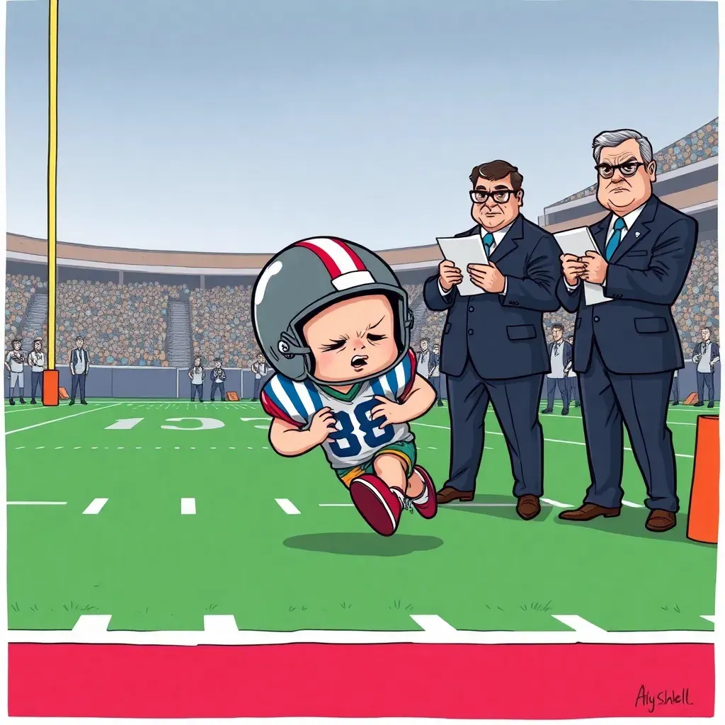 NFL Teams Begin 2026 Draft Scouting, Eyeing Toddlers with 'Pro Potential'