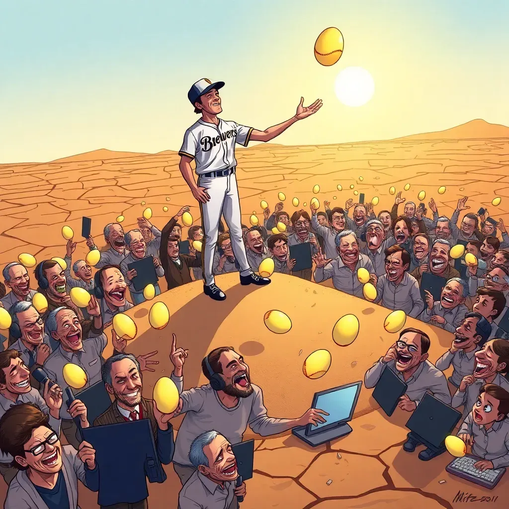 Brewers' Mitchell Single-Handedly Sustains Entire Sports Media Ecosystem