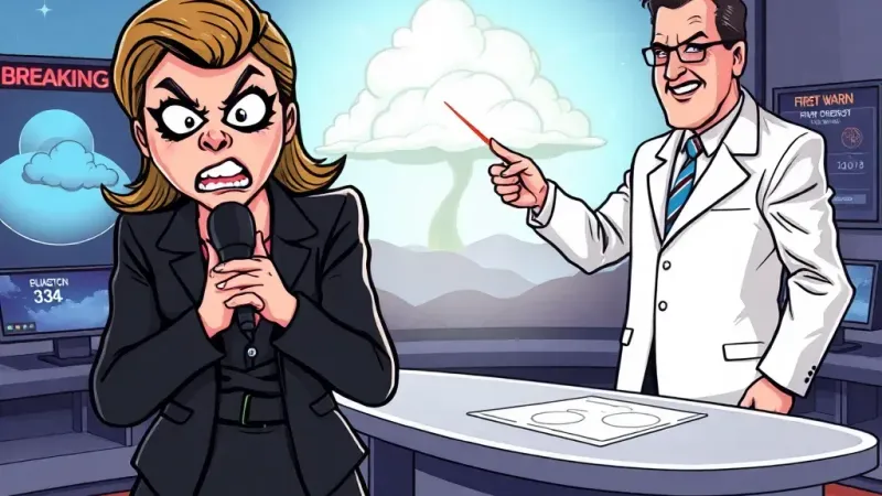 Local News Issues 'First Warn' for the Existence of Weather