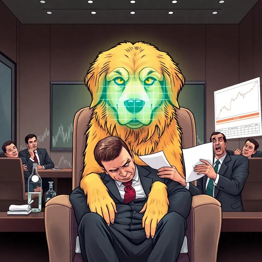 Golden Retriever's Silent Judgment of CEO's Quarterly Call Sparks Probe