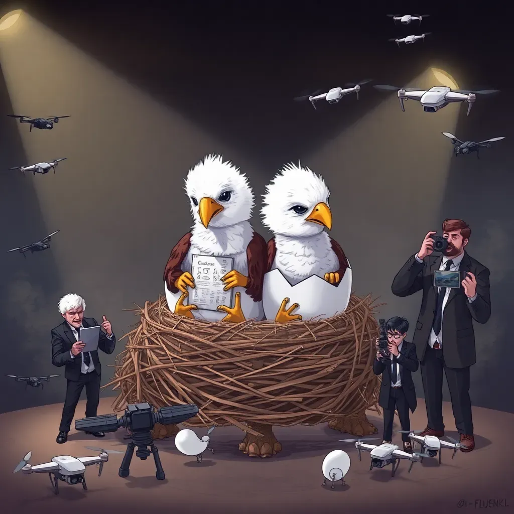 Eaglets' Hatching Sparks Content Rights Debate