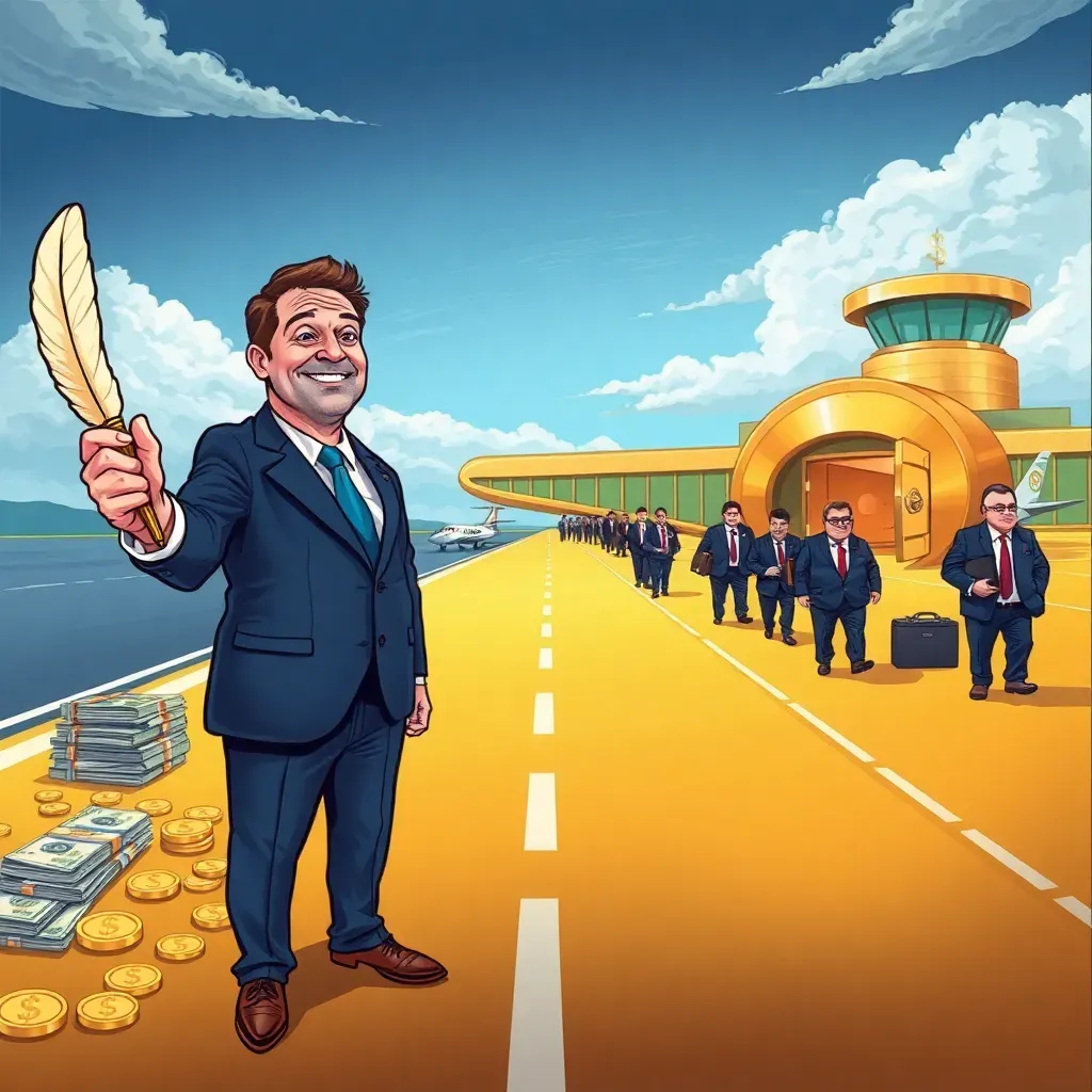 DeSantis Signs Bill Creating Nation's First Airport Based on Projected Donor Goodwill