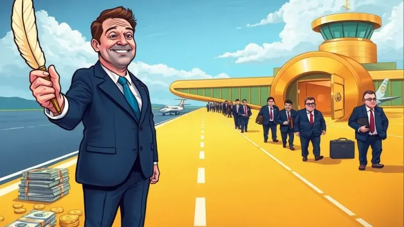 DeSantis Signs Bill Creating Nation's First Airport Based on Projected Donor Goodwill