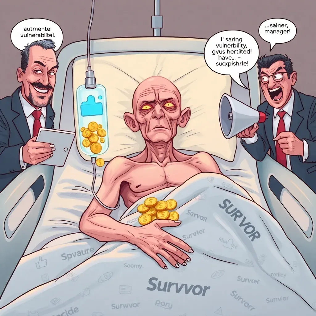 Celebrity Monetizes Latest Life-Threatening Health Event