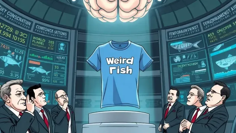 AI News Aggregator Declares 'Weird Fish' Shirt Global Priority
